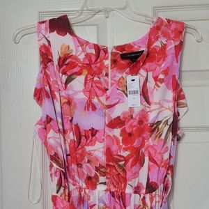 NWOT Lane Bryant Floral Pleated Dress